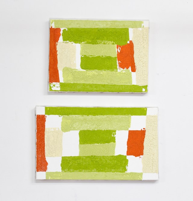 M6F4
Oil on canvas,tacks
41X24.2+33.3x24.2(cm)
2021